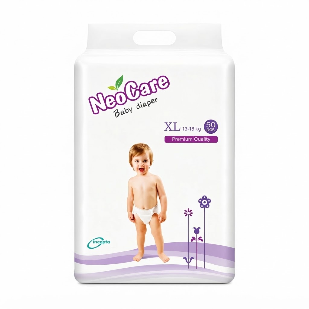 Neocare Baby Belt Diaper Premium Quality XL 11-25 Kg 50 Pcs