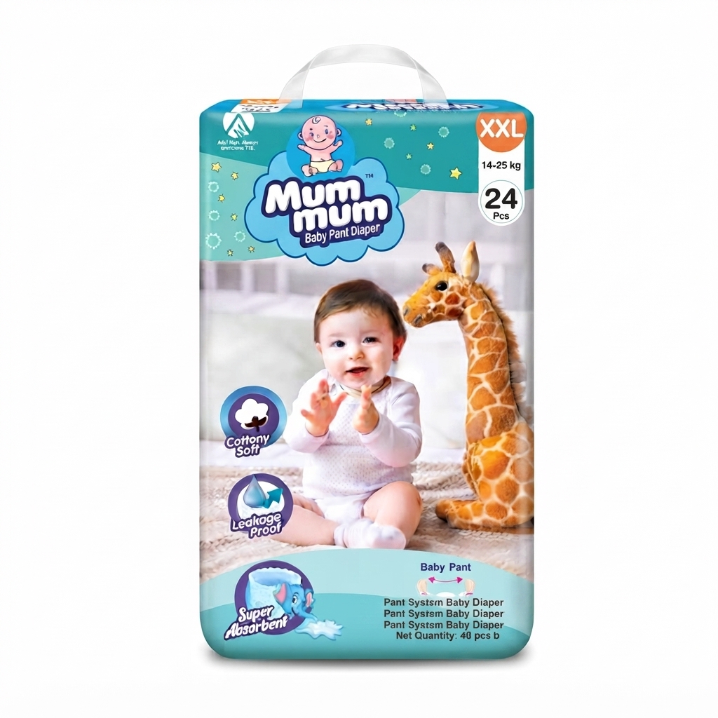 Akij Mum Mum Pant Diaper XXL 14-25 Kg 24 Pcs