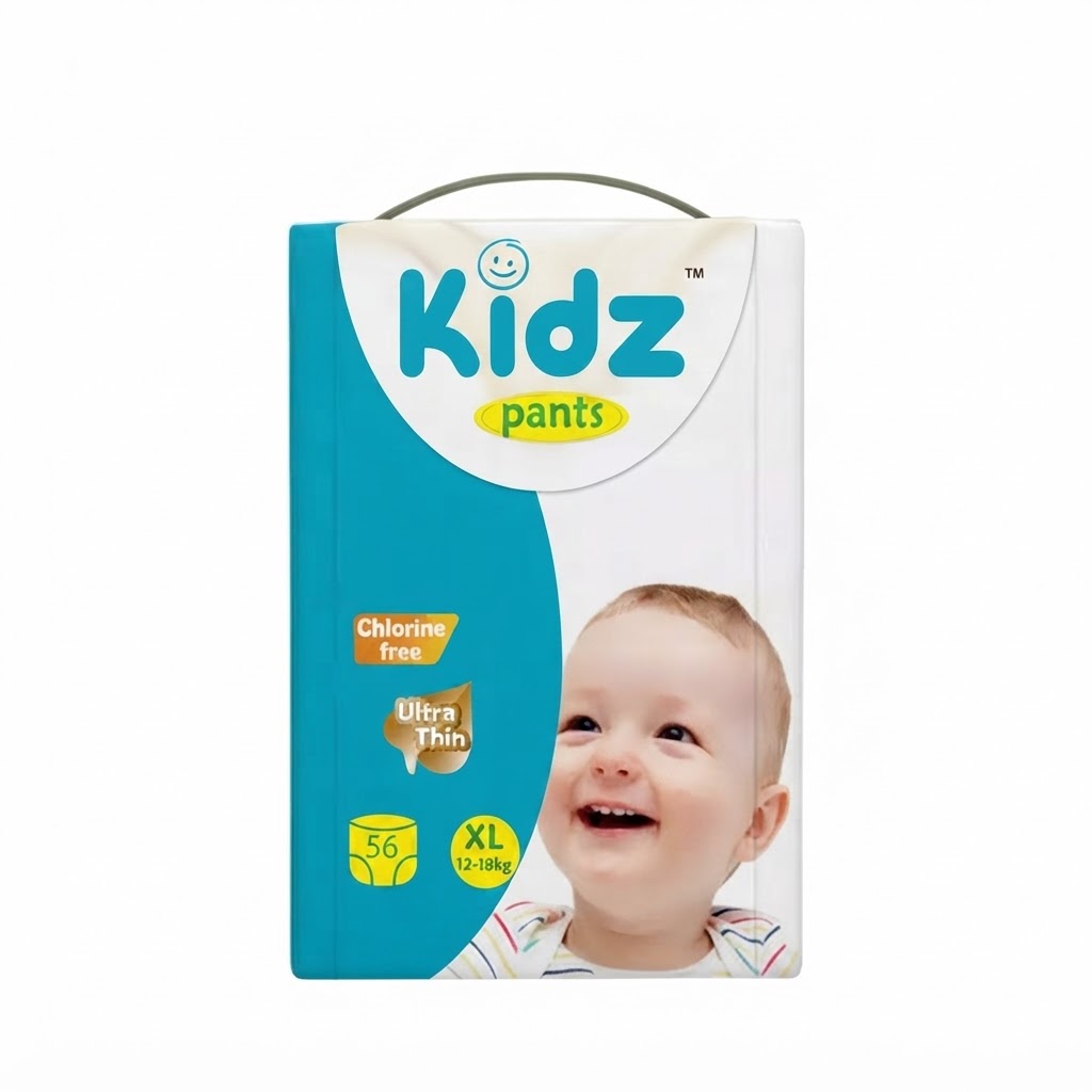 Kidz Baby Diaper Pants System XXL 16-24 Kg 52 Pcs