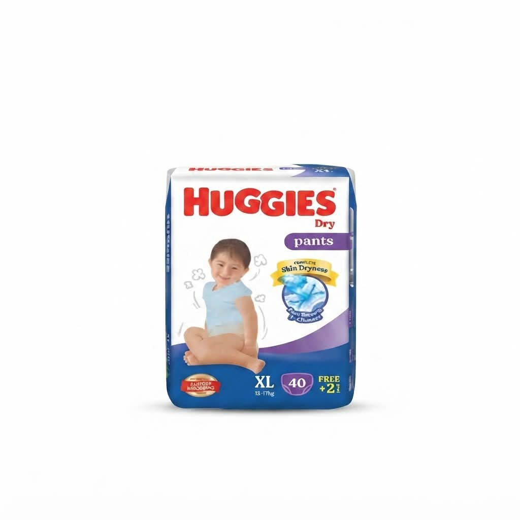 Huggies Dry Pants Diaper XL 12-17 Kg 42 Pcs