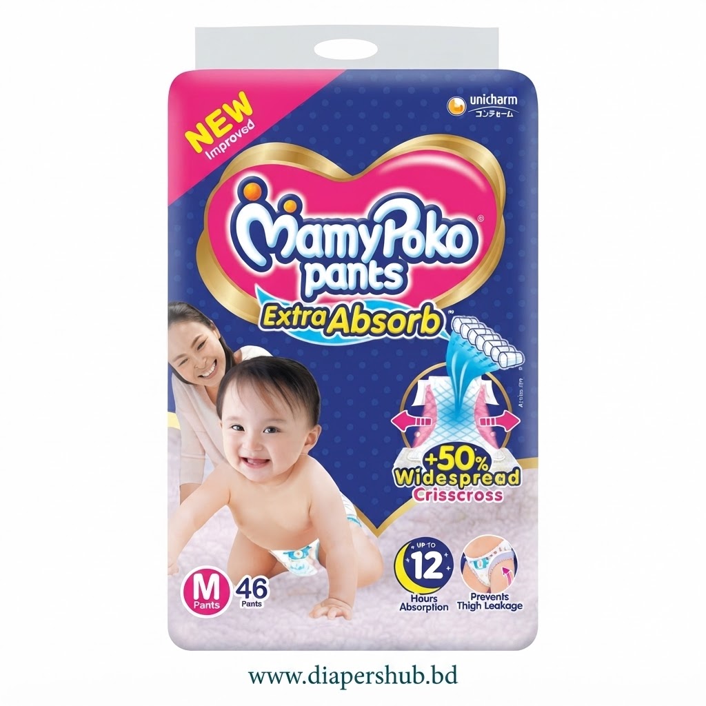 Mamypoko Pants System Extra Absorb M 7-12 Kg 46 Pcs