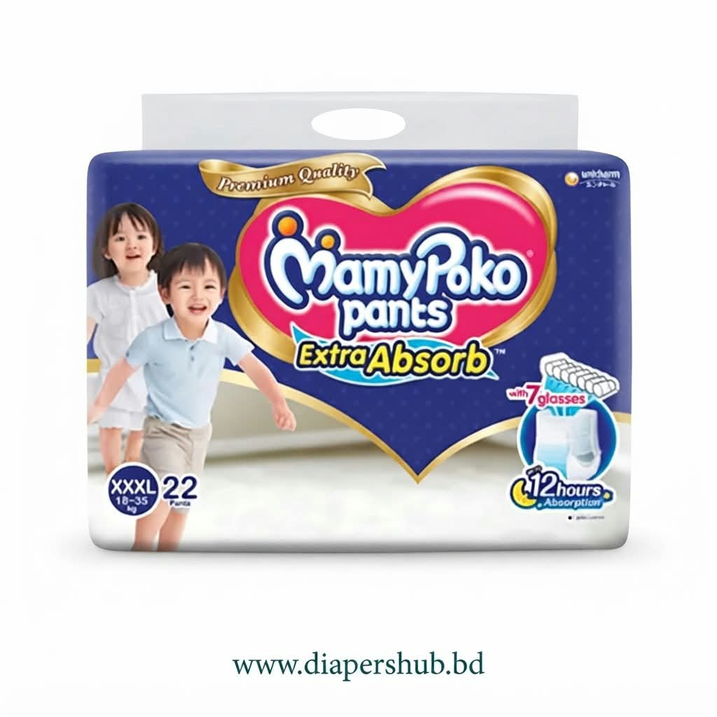 Mamypoko Pants System Extra Absorb XXXL 18-35 Kg 22 Pcs