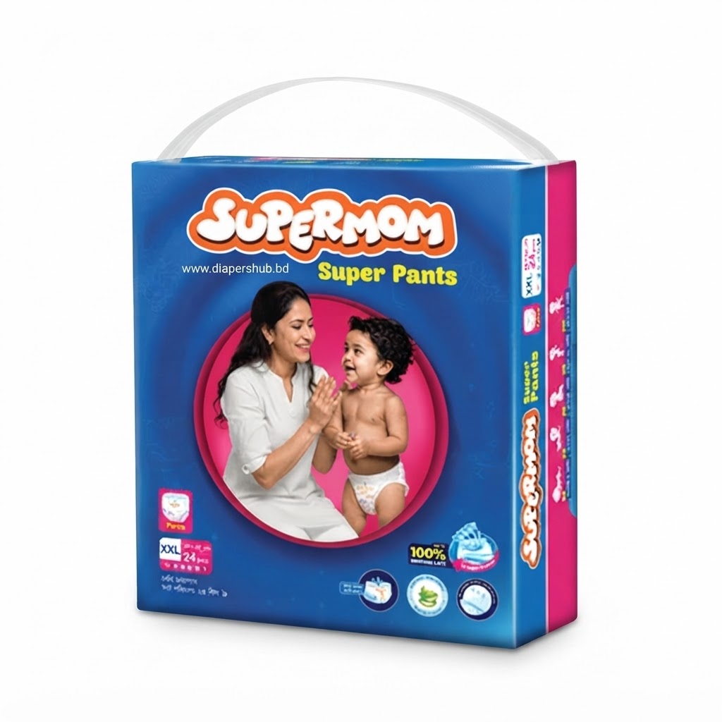 Supermom Baby Super Diaper XXL 14-25 Kg 24 Pcs