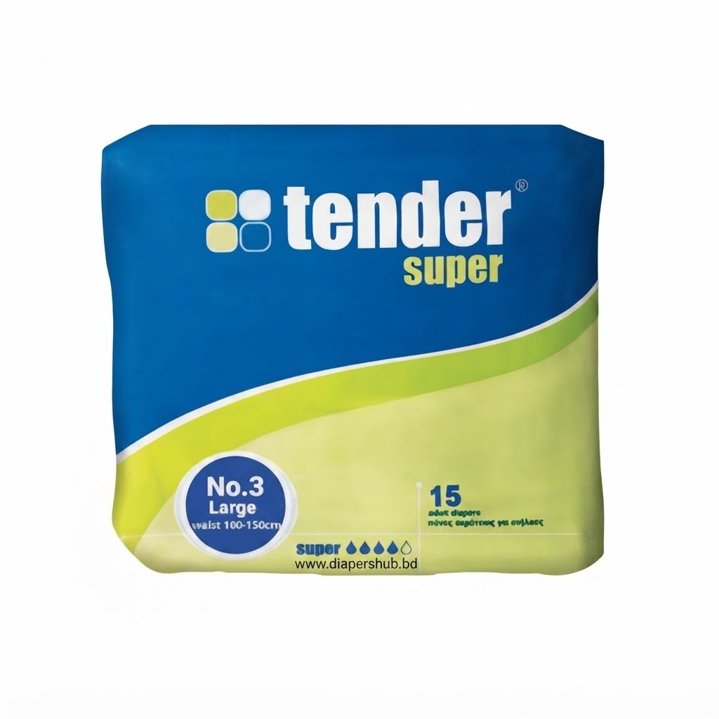 Tender Adult Diaper Belt Large 10-15 Cm 15 Pcs