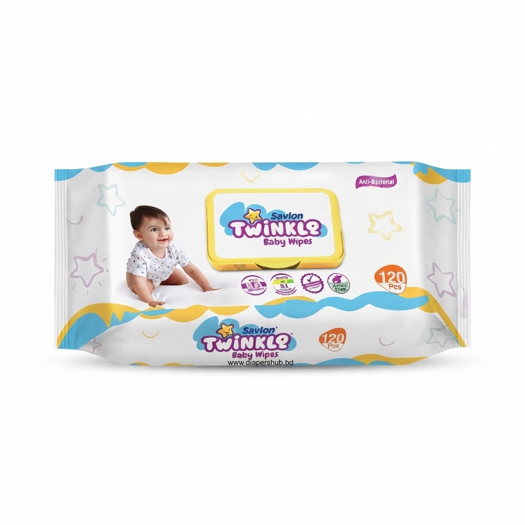 Twinkle Baby Wipes 120 Pcs